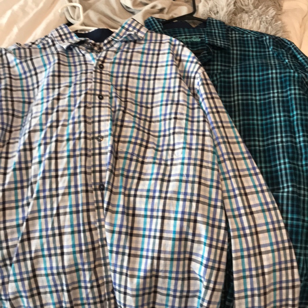 2 for 1 Men’s Button up. Both for $15!